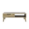 Calgary - Sintered Stone Coffee Table - Brown