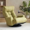 Adjustable head and waist, game chair, lounge chair in the living room, 360 degree rotatable sofa chair,Rotatable seat Leisure Chair deck chair