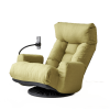 Adjustable head and waist, game chair, lounge chair in the living room, 360 degree rotatable sofa chair,Rotatable seat Leisure Chair deck chair