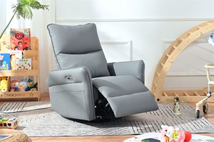 Power Swivel Rocker Recliner Chair for Adults, 270¬∞ Swivel Rocking Recliner Chair,Electric Small Recliners for Small Spaces