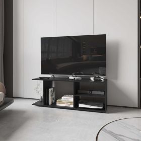 Entertainment Center Barton, Living Room, Black