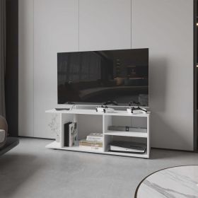 Entertainment Center Barton, Living Room, White