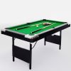 6.3FT Billiard table, 6.3FT game table,billiards, pool table, children's billiard table, children's pool table, family game table, table pool