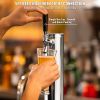 VEVOR Single Faucet Draft Beer Tower Dispenser, Stainless Steel Keg Beer Tower