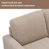 [VIDEO provided] 81.1*76.3*35" Reversible Sectional Couch with Storage Ottoman L-Shaped Sofa,Sectional Sofa with Chaise