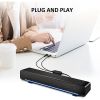 Computer Speaker; USB Powered 3.5mm Jack Sound Barrier Speaker; Suitable For Computer Desktop; Laptop Christmas Gift For Women/Kids/Children/Men/Adult