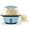 6QT. Blue Stirring Popcorn Machine With Serving Bowl