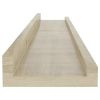 Wall Shelves 2 pcs Sonoma Oak 23.6"x3.5"x1.2"