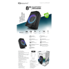 IQ Sound 8" Bluetooth Speaker with True Wireless Technology