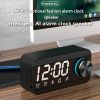 Alarm Clock Sound Dual Alarm Clock Display Speaker FM Radio Call Function Stereo