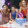 Beer Pong Table Mat Drinking Game - Strip Beer Pong