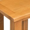 End Tables 2 pcs 10.6"x9.5"x14.6" Solid Oak Wood