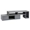 Techni Mobili Adjustable TV Stand Console for TV's Up to 65"