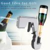 Champagne Spray Opener; Wine Opener Spray; Bubbly Blaster Champagne Opener for Bottles Beer Ejectorfor Party; Wedding; Bachelor; Birthday (Sliver)