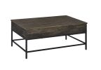 Cliff 39" Brown Lift Top Coffee Table