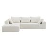 109*68" Modular Sectional Living Room Sofa Set, Modern Minimalist Style Couch, Upholstered Sleeper Sofa for Living Room, Bedroom, Salon