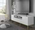 Ravenna C Diamond RTV 2D2S 79 in / 200 cm White / White HG / legs Gold