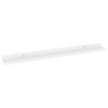 Wall Shelves 4 pcs White 31.5"x3.5"x1.2"