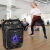 Portable Wireless Party Speaker with Disco Lighting