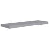 Floating Wall Shelves 2 pcs Gray 31.5"x9.3"x1.5" MDF