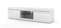 NET 180 TV STAND / 70,87 in white matt / white gloss