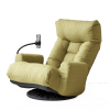 Adjustable head and waist, game chair, lounge chair in the living room, 360 degree rotatable sofa chair,Rotatable seat Leisure Chair deck chair