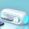 S8 Wireless Bluetooth Speaker HD Led Display Multifunction Stereo Bass Speakers Alarm Clock FM Radio TF Card Aux Music Playback.