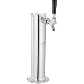 VEVOR Kegerator Tower Kit, Single Tap Beer Conversion Kit (Default: Default)