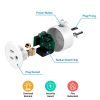 WiFi Smart Plug Outlet Wireless Smart Socket APP Remote Voice Control Timer Alexa Google US