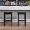 Backless Bar Stools, 2-Pcs Set