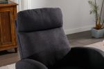 COOLMORE Rocking Chair, Modern Glider Chair, Recliner Armchair with Wood Legs and Side Pocket