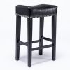 Backless Bar Stools, 2-Pcs Set